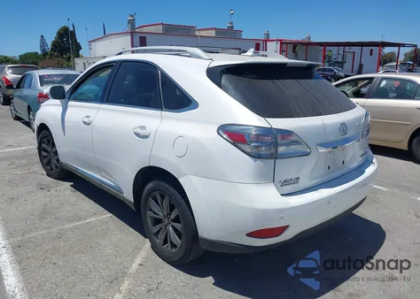 2011 Lexus Rx 350 из США, поврежденный, VIN 2T2ZK1BA7BC052081